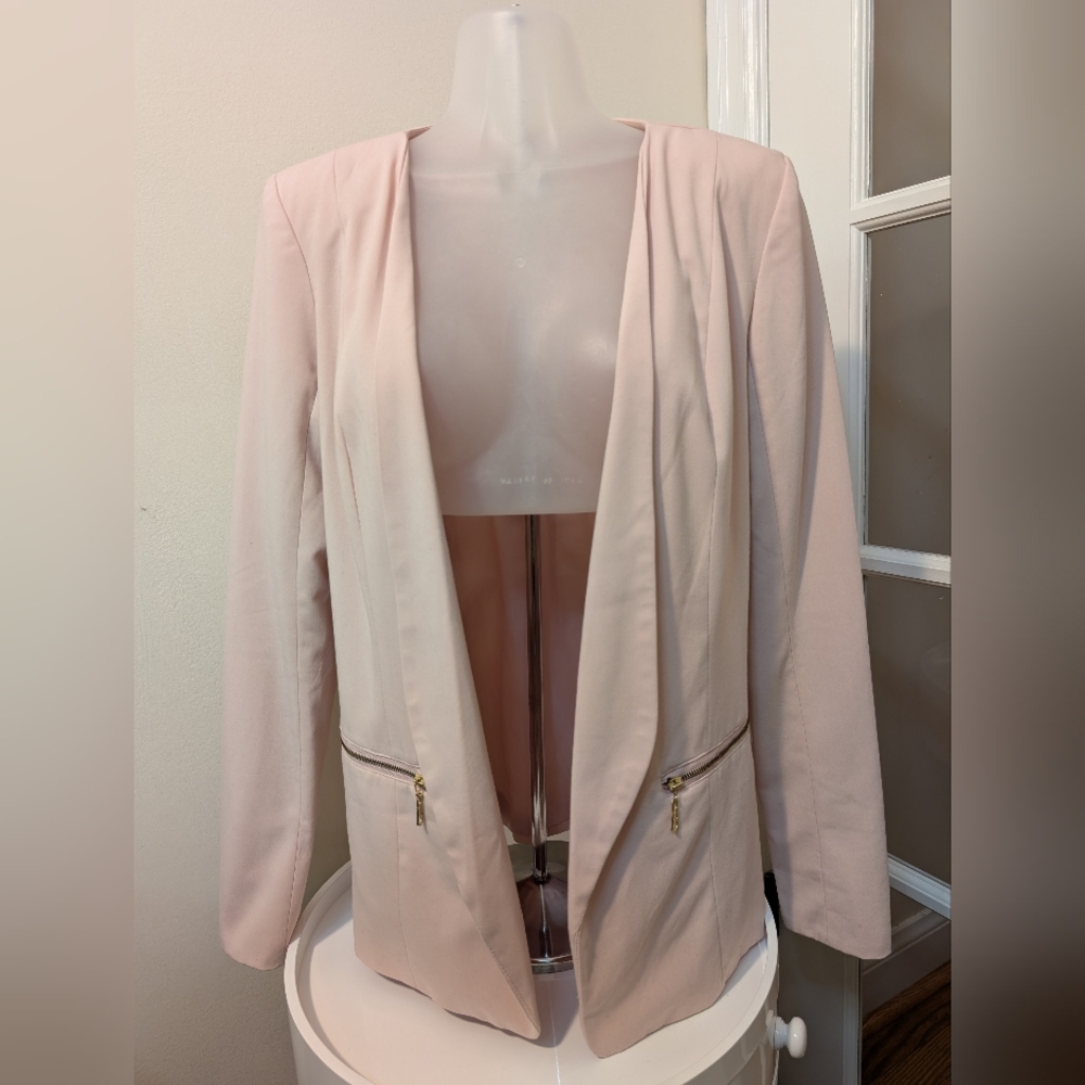 Light Pink Women's Blazer 34 - Picture 3 of 9
